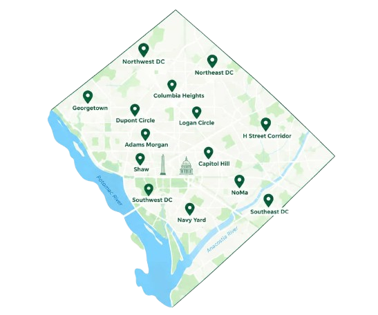 areas we served